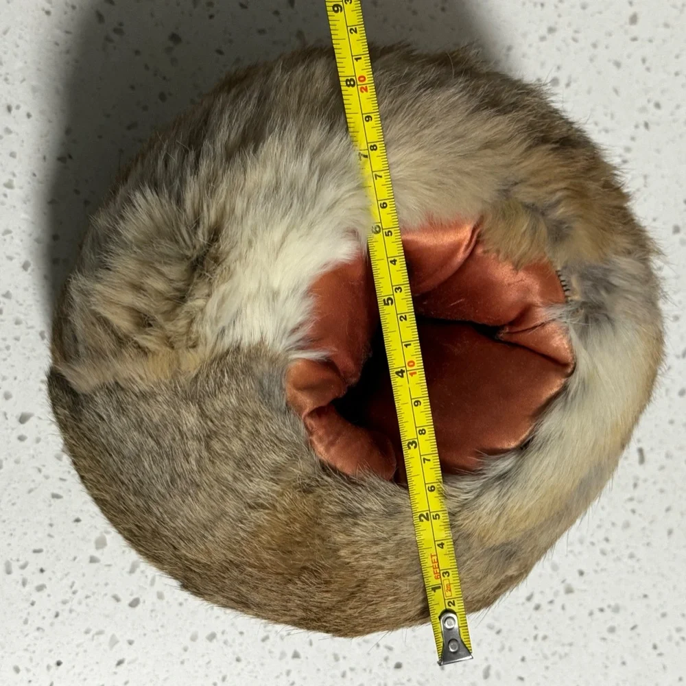 50s Fox Fur Muff